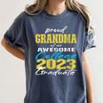 Proud Grandma Of 2023 College Graduate Family 23 Graduation Women's Comfort Colors T-Shirt Denim