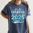 Proud Grandma Of a 2025 Senior Graduate Graduation Premium Women's Comfort Colors T-Shirt Denim