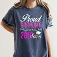 Proud GRANDMA Of A Class 2019 Senior Graduation Women's Comfort Colors T-Shirt Denim