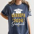 Proud Grandpa Of a Class Of 2026 Graduate For Graduation Women's Comfort Colors T-Shirt Denim