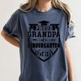 Proud Grandpa Of a Kindergarten Grad Graduation Shirt Women's Comfort Colors T-Shirt Denim
