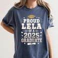 Proud Lela Of A Class Of 2025 Graduate Senior Graduation Women's Comfort Colors T-Shirt Denim