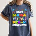 Proud MAMA Of a 2025 PRE-K Graduate -Graduation Women's Comfort Colors T-Shirt Denim