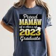 Proud Mamaw Of 2023 Graduate Class 2023 Graduation Family Women's Comfort Colors T-Shirt Denim