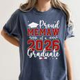 Proud Memaw Of a Class Of 2026 Graduate For Graduation Women's Comfort Colors T-Shirt Denim