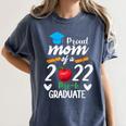Proud Mom Of 2022 Pre K Graduate Graduation Women's Comfort Colors T-Shirt Denim