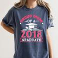Proud Mom Of A Class 2018 Graduate Graduation T-Shirt Women's Comfort Colors T-Shirt Denim