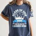Proud Mom Of A Class Of 2018 Graduate TShirt Graduation Women's Comfort Colors T-Shirt Denim