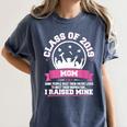 Proud Mom Of A Class Of 2019 Graduate TShirt Graduation Women's Comfort Colors T-Shirt Denim