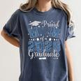 Proud Mom Of a Class Of 2026 Graduate Senior Graduation Women's Comfort Colors T-Shirt Denim