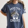 Proud Mom Of A Graduate Graduation Mama Mother Women's Comfort Colors T-Shirt Denim