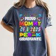 Proud MOMMY Of a 2025 PRE-K Graduate -Graduation Women's Comfort Colors T-Shirt Denim