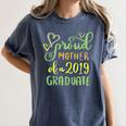 Proud Mother Of a 2019 Graduate Graduation T-Shirt Women's Comfort Colors T-Shirt Denim