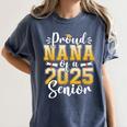 Proud Nana Of A Class Of 2025 Senior Graduation Women's Comfort Colors T-Shirt Denim