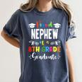 Proud NEPHEW Of A 8th Grade Graduate Graduation 2024 Class Women's Comfort Colors T-Shirt Denim