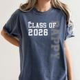 Proud Pappy Of A 2026 Graduate Grad Senior Graduation Women's Comfort Colors T-Shirt Denim