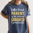 Proud Parent Of Kindergarten Graduate 2024 Graduation Parent Women's Comfort Colors T-Shirt Denim