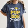 Proud Pop Of A 2026 Graduate Class Of 2026 Graduation Women's Comfort Colors T-Shirt Denim