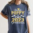 Proud Poppy Of Two 2023 Graduate Class 2023 Graduation Women's Comfort Colors T-Shirt Denim