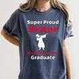 Proud Sister Of 2018 Graduate Dabbing Graduation Women's Comfort Colors T-Shirt Denim
