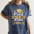 Proud Sister-In-Law Of Class 2025 Graduate Senior Graduation Women's Comfort Colors T-Shirt Denim
