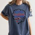 Proud Sister Queen Graduation Shirt African American Women's Comfort Colors T-Shirt Denim