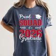 Proud Squad Of a Class Of 2026 Graduate For Graduation Women's Comfort Colors T-Shirt Denim