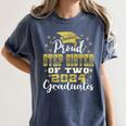 Proud Step Sister Of Two 2024 Graduate Class 2024 Graduation Women's Comfort Colors T-Shirt Denim