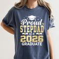 Proud Stepdad Of A 2026 Graduate Class Of Graduation Premium Tri-Blend Women's Comfort Colors T-Shirt Denim