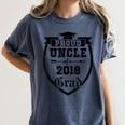 Proud Uncle Of a 2018 Grad Graduation Family Women's Comfort Colors T-Shirt Denim