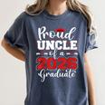 Proud Uncle Of A 2026 Graduate Senior Family Graduation Women's Comfort Colors T-Shirt Denim