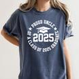 Proud Uncle Of a Class Of 2025 Graduate Graduation 2025 Women's Comfort Colors T-Shirt Denim