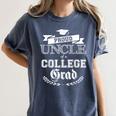 Proud Uncle Of a College Grad 2019 Family Graduation Shirt Women's Comfort Colors T-Shirt Denim