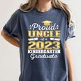Proud Uncle Of Kindergarten Graduate 2023 Graduation Uncle Women's Comfort Colors T-Shirt Denim