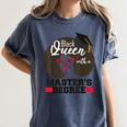 Queen Masters Degree Graduation Social Work MSW MPH Women's Comfort Colors T-Shirt Denim