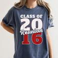 Reunion 2016 Class Of 2016 Reunion 16 Graduation 2016 Women's Comfort Colors T-Shirt Denim