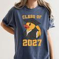 Rubber Duck Class Of 2027 Senior 2027 Graduation Year Senior Women's Comfort Colors T-Shirt Denim