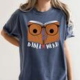 Seminary Grad Graduation Bible Theology Nerd Premium Women's Comfort Colors T-Shirt Denim