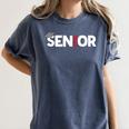 Senior 2019 Graduation Gift For High School T-Shirt Women's Comfort Colors T-Shirt Denim