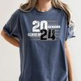 Senior 2024 Graduation Class Of 2024 Senior Women Boy Girl Women's Comfort Colors T-Shirt Denim