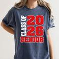 Senior 2026 Class Of 2026 Graduation Women's Comfort Colors T-Shirt Denim