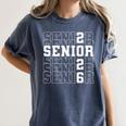 Senior 2026 Class Of 2026 Seniors Graduation 2026 Senior 26 Women's Comfort Colors T-Shirt Denim