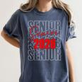 Senior 2026 Retro Class Of 2026 Graduation For Students Women's Comfort Colors T-Shirt Denim