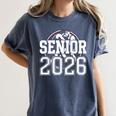 Senior 2026 Wrestling Class Of 2026 Wrestler Graduation Women's Comfort Colors T-Shirt Denim