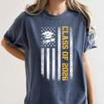 Senior 26 Class Of 2026 American Flag Graduation 2026 Women's Comfort Colors T-Shirt Denim