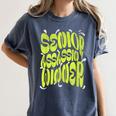 Senior Assassin Winner School Graduation Water Game Women's Comfort Colors T-Shirt Denim