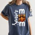 Senior Basketball Mom Class Of 2026 Player Graduation Grad Women's Comfort Colors T-Shirt Denim