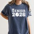 Senior Bowling Class Of 2026 Graduation School Graduate Women's Comfort Colors T-Shirt Denim
