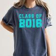 Senior Class Of 2016 Graduation T Shirt For Her Or Him Women's Comfort Colors T-Shirt Denim