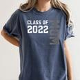 Senior Class Of 2022 Mom Graduation Women's Comfort Colors T-Shirt Denim